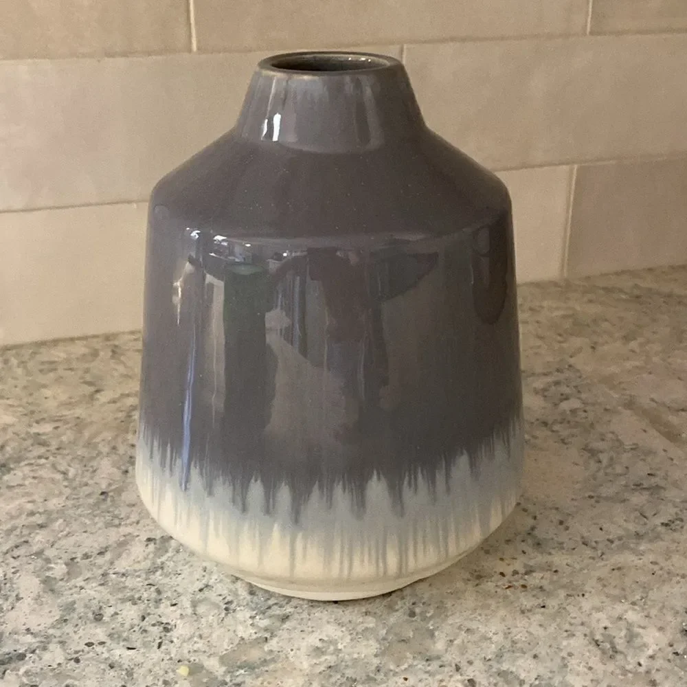 Project 62 Reactive Blue Large Bud Vase - Picture 5 of 5